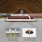 Nuwatt 6 Inch Ultra Thin Bronze LED Recessed Lighting 5CCT 2700K/3000K/3500K/4000K/5000K Wafer Lights 6 PK NW-P-DL-6-15W-5CT-BZ-6P - alternate 2
